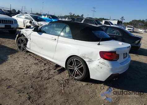 2021 BMW 230I z USA, uszkodzony, nr VIN WBA2M7C01M7J21776